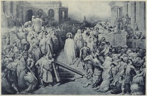 Kristus lähtee Praetoriumista (litho) tekijältä Gustave Dore