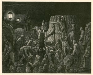 Covent Garden Market, Lontoo tekijältä Gustave Dore