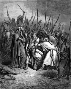 Doré: Agagin kuolema - Raamattu tekijältä Gustave Dore