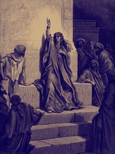 Doré Deborahin voittolaulu. - Raamattu tekijältä Gustave Dore