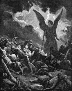 Sanheribin isännän tuhoaminen tekijältä Gustave Dore