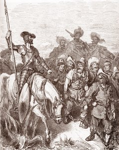 ਮਿਗੁਏਲ ਡੀ ਸਰਵੈਂਟਸ (1547-1616 Private) ਦੁਆਰਾ "L