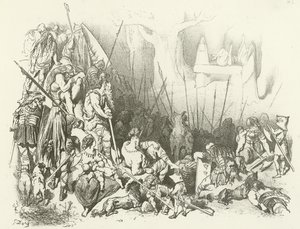 Druidin palvonta – ihmisuhri (syväpaino)