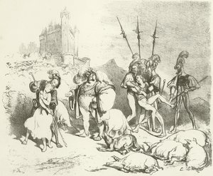 Feodaalinen käyttö (syväpaino) tekijältä Gustave Dore