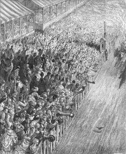 "Kilpailun maali", 1872. tekijältä Gustave Dore