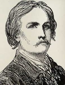 Gustave Dore - 1832-73 Ranskalainen taiteilija ja kirjankuvittaja kaiverrus omakuvapiirroksen jälkeen. tekijältä Gustave Dore