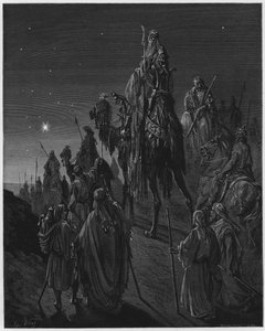 Gustave Dore Raamattu: Viisaat miehet, joita tähti ohjaa tekijältä Gustave Dore