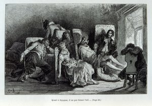 Kuvassa "Kapteeni Fracasse" Theophile Gautierin commedia dell