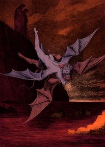 Kuvitus Danten jumalalliseen komediaan - Helvetti (La Divina Commedia, L