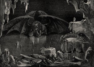 Kuvitus Danten jumalalliseen komediaan - Helvetti (La Divina Commedia, L