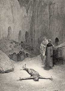 Kuvitus Danten jumalalliseen komediaan - Helvetti (La Divina Commedia, L