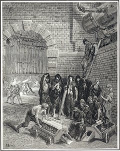 Lambethin kaasutehdas, 1872 tekijältä Gustave Dore