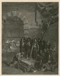 Lambeth Gas Works, Lontoo tekijältä Gustave Dore