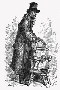 "Lemonade Vendor", 1872. tekijältä Gustave Dore