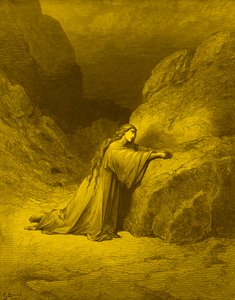 Maria Magdaleena, katuva syntinen - Raamattu tekijältä Gustave Dore