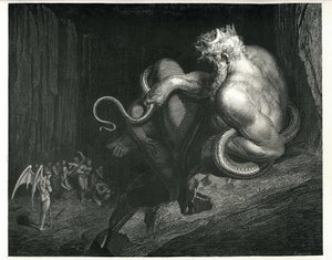 Minos: Dante Alighierin Enferistä tekijältä Gustave Dore