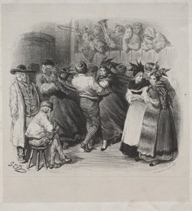 Ernest Dorén musiikkiteokset: Elsassin matkamuisto, Elsassilainen tanssi - Otsikko. tekijältä Gustave Dore