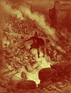 Orlando Furioso, Ludovico Ariosto tekijältä Gustave Dore