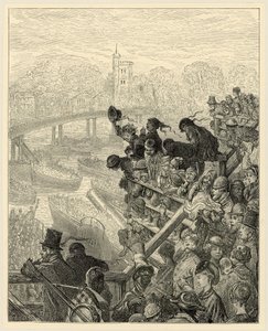 Oxford ja Cambridge Boat Race, Putney tekijältä Gustave Dore