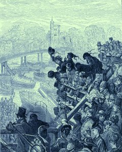 Oxfordin ja Cambridgen vene tekijältä Gustave Dore