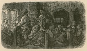 Petticoat Lane -kahvila tekijältä Gustave Dore