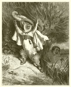 Puss in Boots, n. 1868 tekijältä Gustave Dore