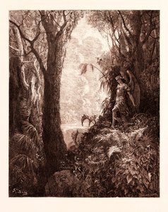 Saatana paratiisissa tekijältä Gustave Dore