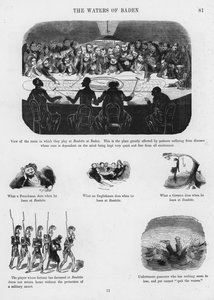 Gustave Doren humoristisia ja groteskeja luonnoksia (kaiverrus) tekijältä Gustave Dore