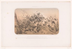 Melegnanon taistelu Bataille de Marignan (Melegnano), 8. kesäkuuta 1859 (otsikko esineessä) Italian kampanja (sarjan nimi) Afranchissement de l