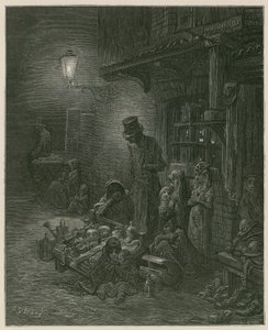 Slummit Lontoossa tekijältä Gustave Dore