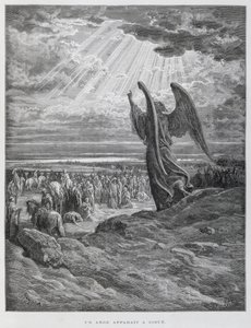 Joosualle ilmestynyt enkeli tekijältä Gustave Dore