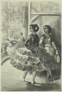 Fandango Theatre San Fernandossa, Sevillassa tekijältä Gustave Dore