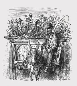 "The Flower Hawker", 1872. tekijältä Gustave Dore