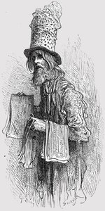 "Fly Paper Merchant", 1872. tekijältä Gustave Dore