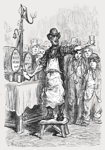"The Ginger Beer Man", 1872. tekijältä Gustave Dore