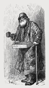 Tulitikkujen myyjä, 1872. tekijältä Gustave Dore