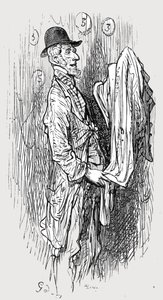 "Vanha vaatemies", 1872. tekijältä Gustave Dore