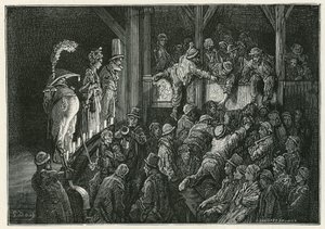 Penny Gaff Whitechapelissa tekijältä Gustave Dore
