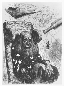 Astrologi Herr Trippa, kuvitus François Rabelais