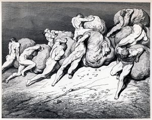 Varaajat ja tuhlaajat, 1857. tekijältä Gustave Dore