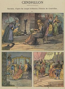 Cendrillon (väri litho) tekijältä Gustave Fraipont
