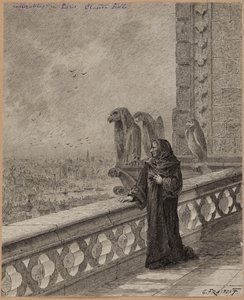 Claude Frollo. tekijältä Gustave Fraipont