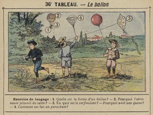 Le balloon (värijäsenet) tekijältä Gustave Fraipont