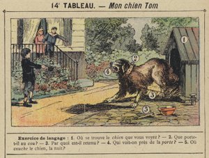 Koirani Tom (värilitra) tekijältä Gustave Fraipont
