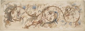 Al·legoria dels vicis, 1840-98. finlandès tekijältä Gustave Gustave Moreau,Moreau