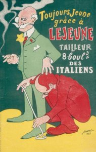 Aina nuori kiitos LEJEUNE TAILEURille tekijältä Gustave-Henri Jossot