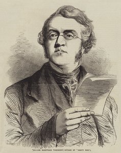 William Makepeace Thackeray, Vanity Fairin kirjoittaja tekijältä Gustave Janet