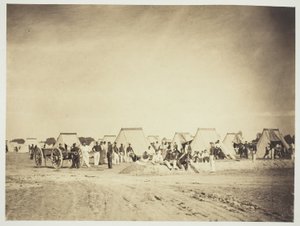 Tykistön leiri, Camp de Chalons tekijältä Gustave Le Gray