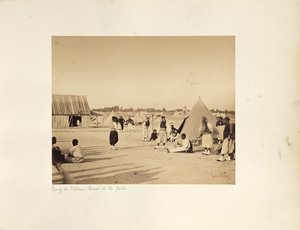 Camp de Châlons: Zouaves of the Imperial Guard tekijältä Gustave Le Gray