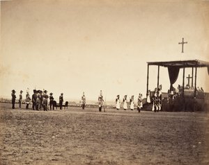 Messu Camp de Châlonsissa, 1857. tekijältä Gustave Le Gray